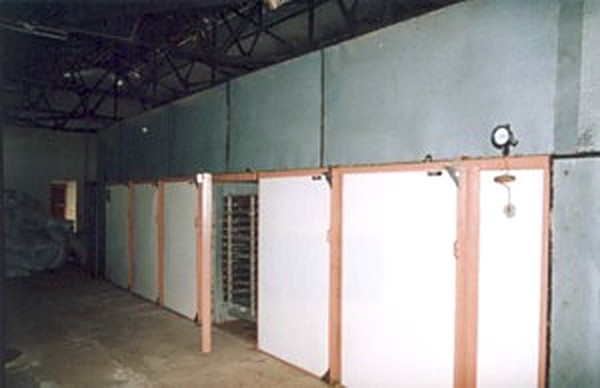 Pectin drying chambers